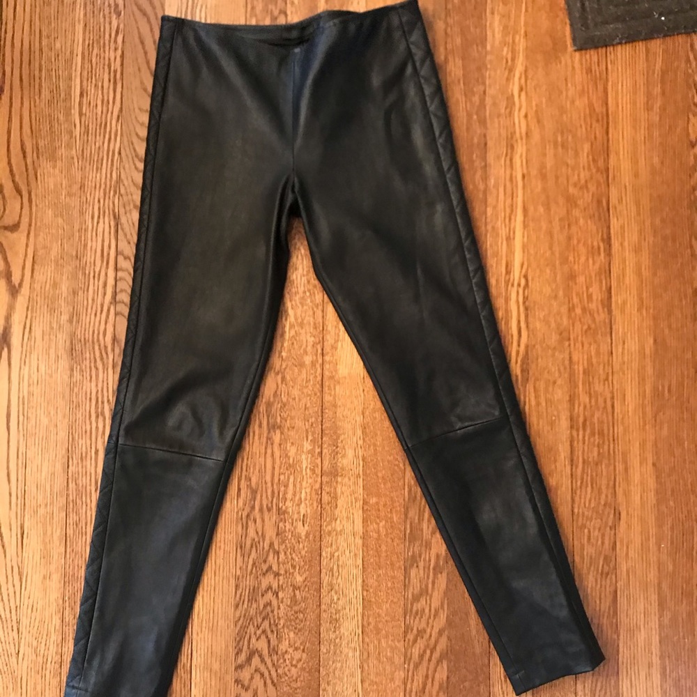 The Row leather pants size M